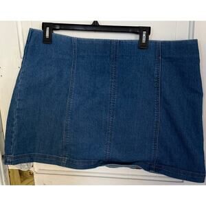 Denim Jean Skirt XXL